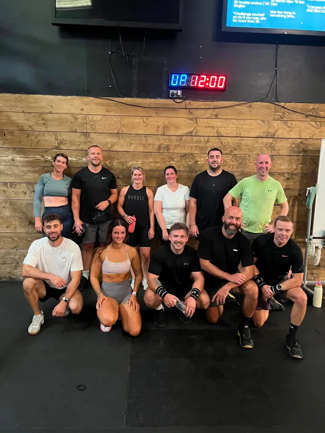 Glacier gym community group photograph 27