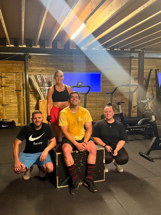 Glacier gym community group photograph 9