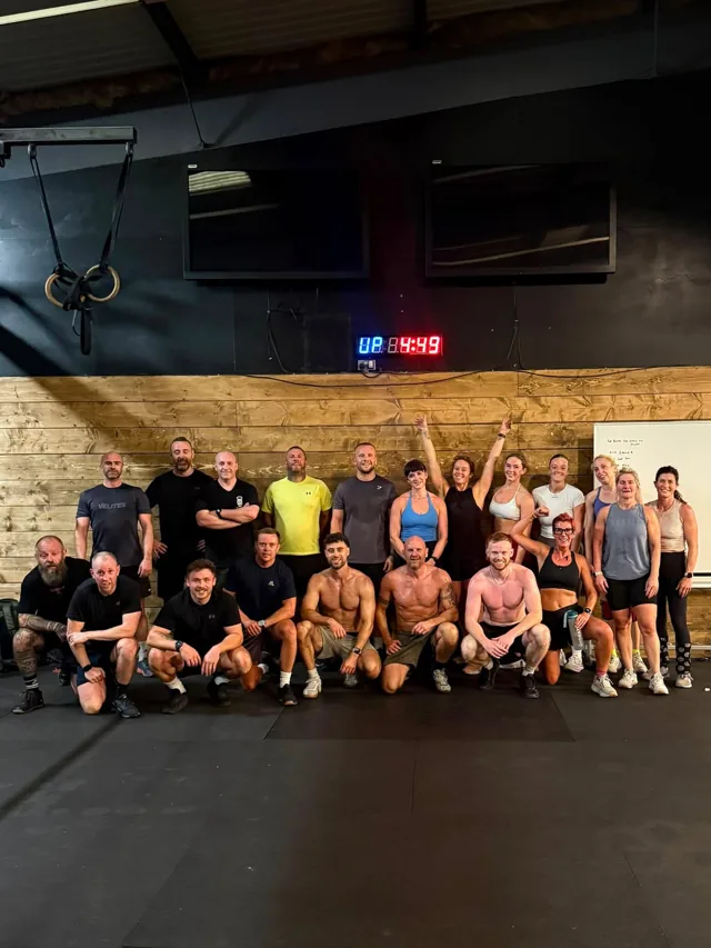 Glacier gym community group photograph 7