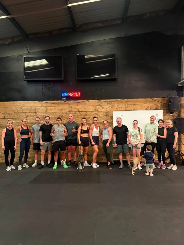 Glacier gym community group photograph 10