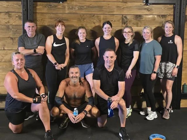 Glacier gym community group photograph 4