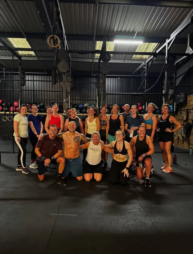 Glacier gym community group photograph 17