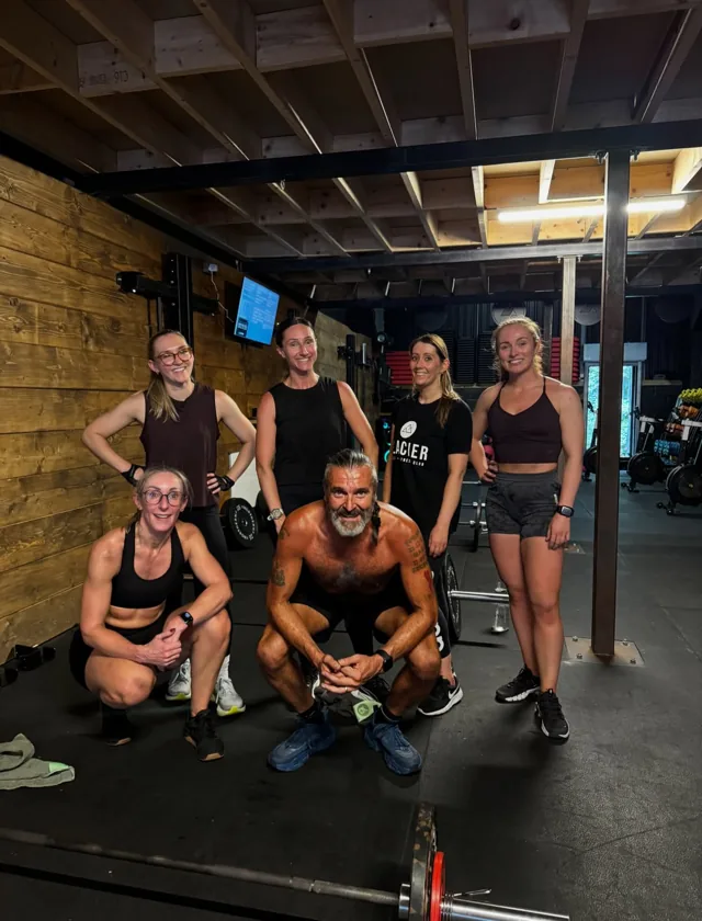 Glacier gym community group photograph 14