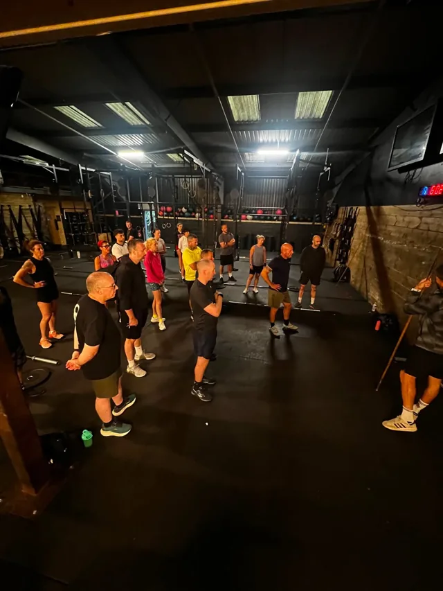 Glacier gym community group photograph 8